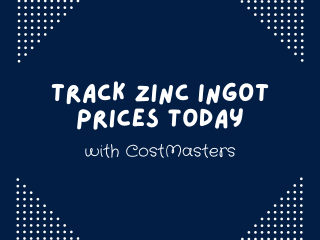 Track Zinc Ingot Prices today