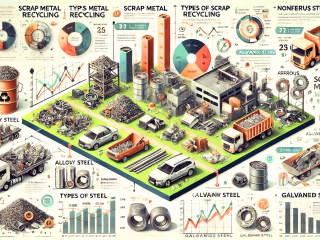 Dynamics of Scrap, Alloy, and Galvanized Steel