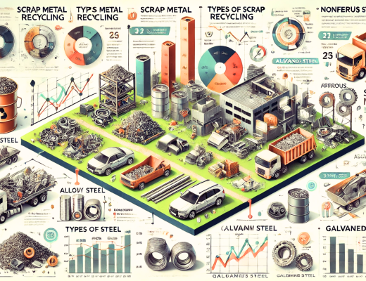 Dynamics of Scrap, Alloy, and Galvanized Steel