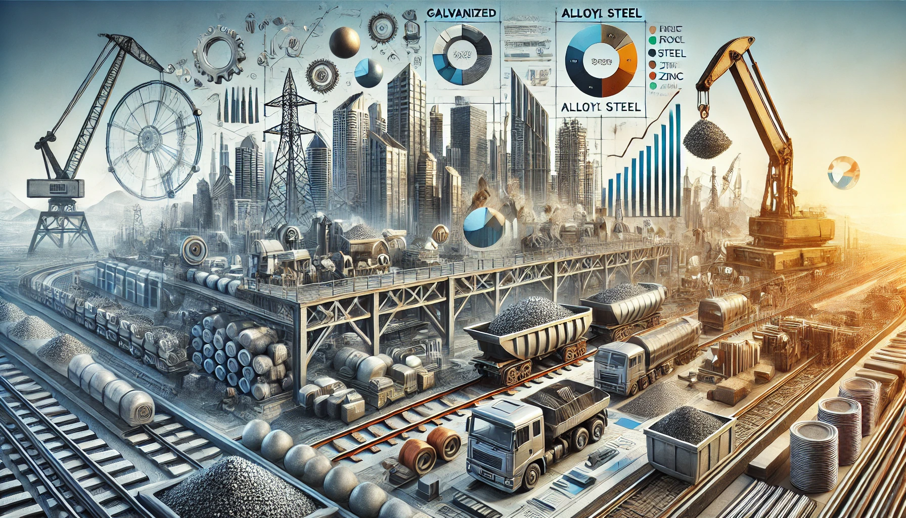 Exploring the Dynamics of Galvanised Steel and Alloy Steel Market Price in India